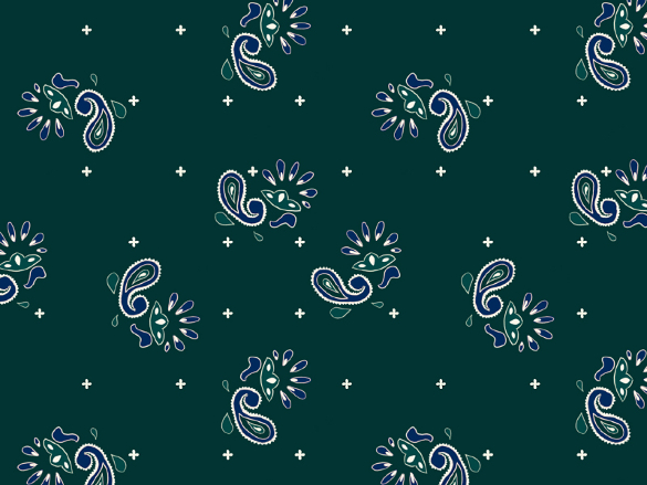 green paisley pattern download