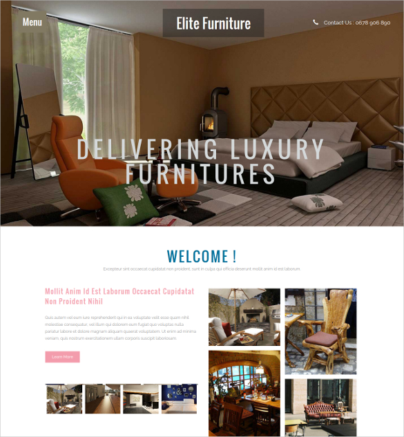 Ideal Interior Design Free Bootstrap Website Template