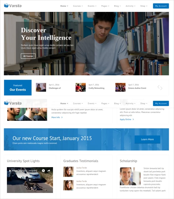online education wordpress learning management system themes