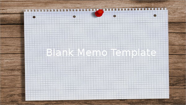 blank memo template