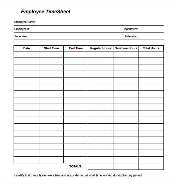 simple monthly timesheet pdf template