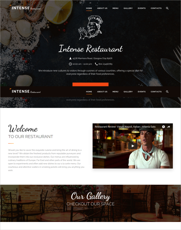 Intense Multipurpose HTML5 Theme from TemplateMonster – Try Once to ...