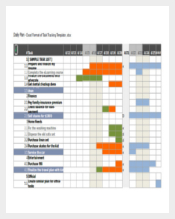 Excel Format of Task Tracking Template Download