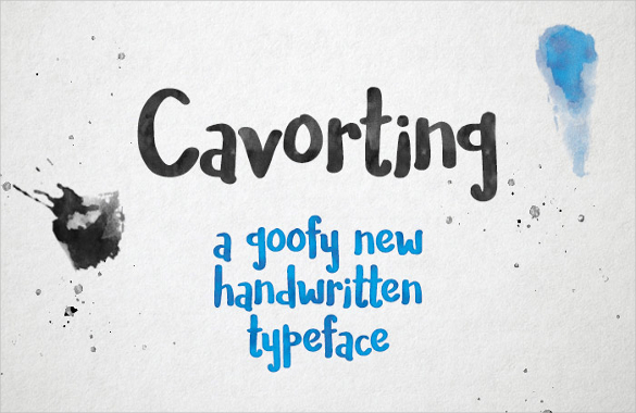cavorting-free-handwriting-fonts-download