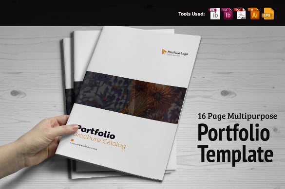 portfolio indesign brochure template download