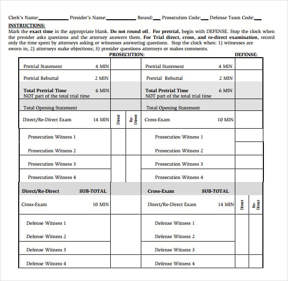 attorney timesheet template download in pdf format