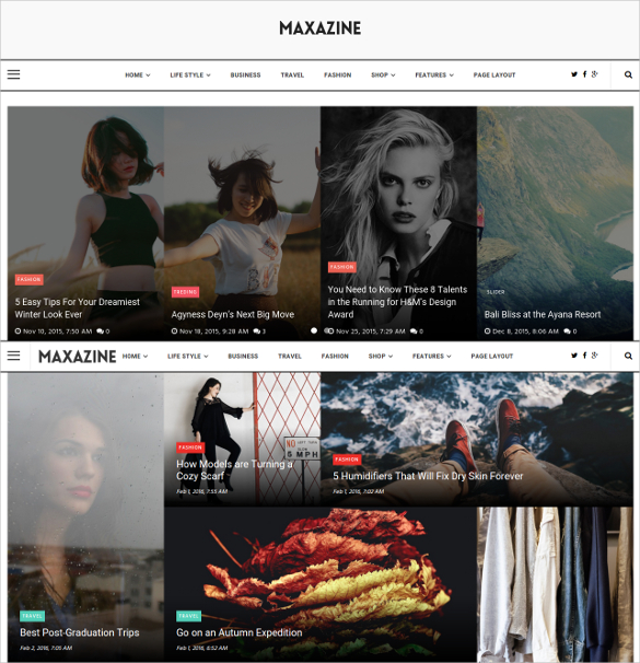 fashion magazine news blog wordpress theme