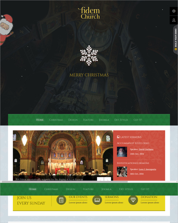 11+ Church Joomla Themes & Templates