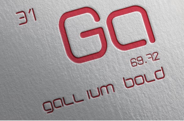 gallium bold font free download