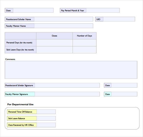 simple scholar monthly timesheet template download