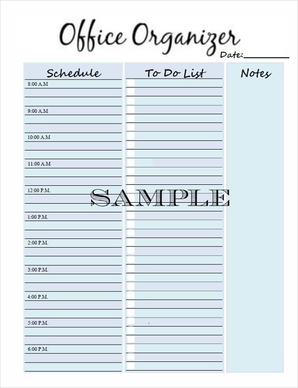 printable daily checklist template download