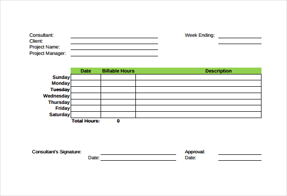 Tracking Billable Hours Template from images.template.net