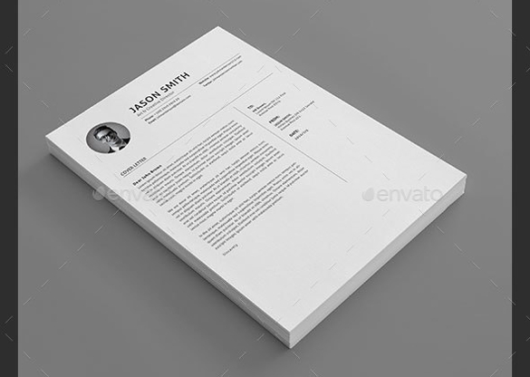 cover letter word format elegant design template