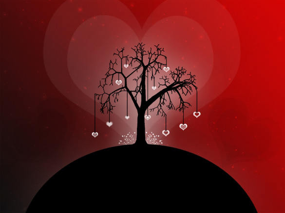 artistic love background0