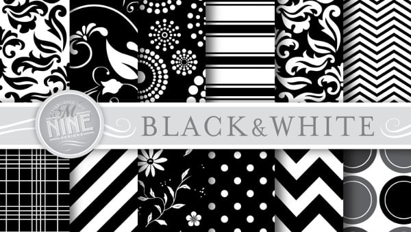 Black and White Pattern - 251+ Free PSD, Vector EPS, AI Formats Download