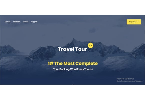 tour travel booking wordpress theme 