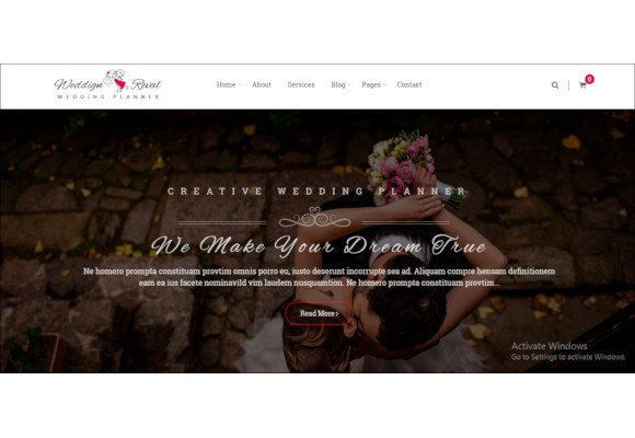 38+ Wedding WordPress Themes & Templates for Wedding Agency, Planners ...