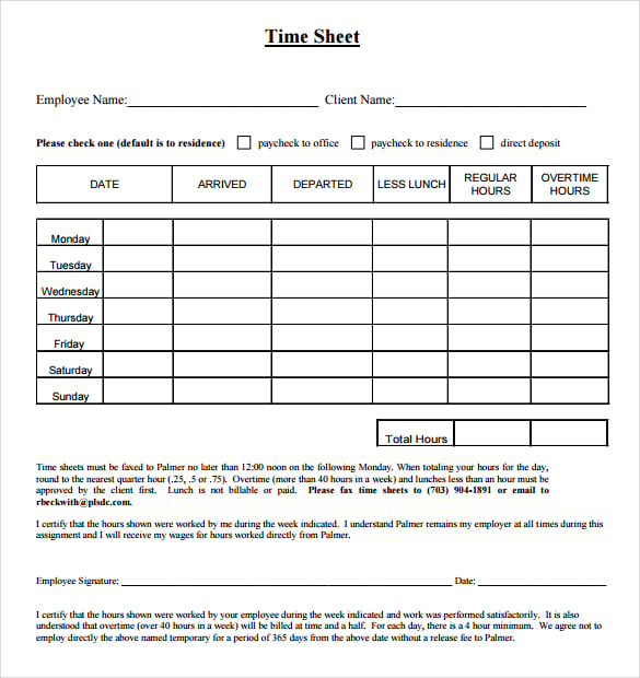 legal employee timesheet template download in pdf