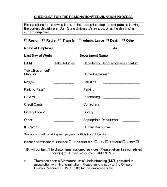 termination-checklist-pdf-format-template-download