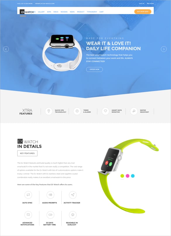 ecommerce single product html template