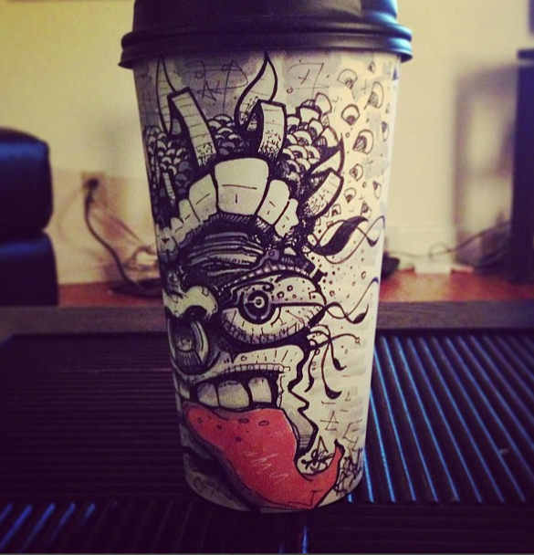 21+ Inspiring Coffee Cup Arts for the Coffee Lovers