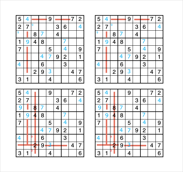 pdf template download for solving sudoku puzzle