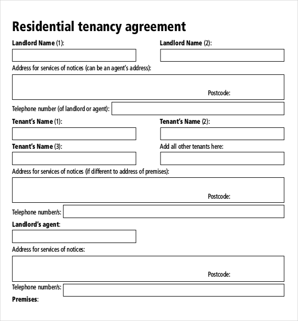 Pdf Free Tenancy Agreement Template Word Uk PDF Template