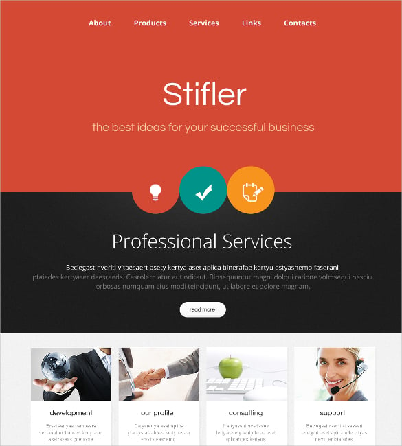 Website Templates For Professional Services