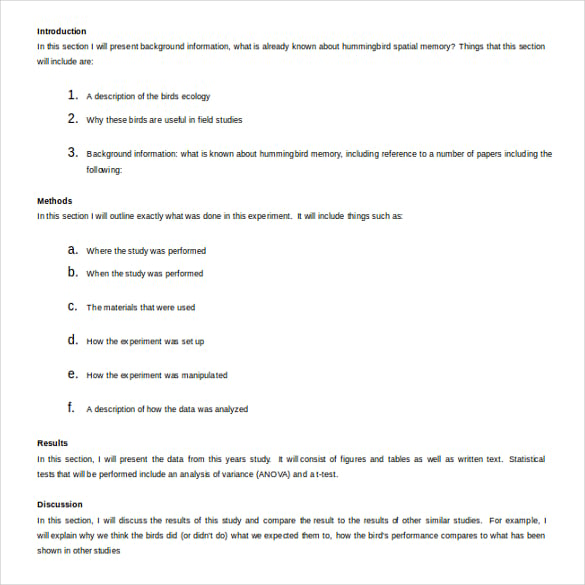 science research proposal word 2010 free template