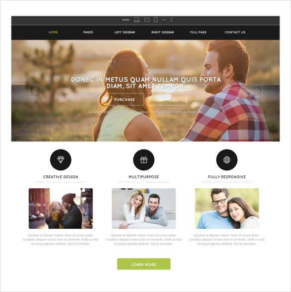 love dating website theme