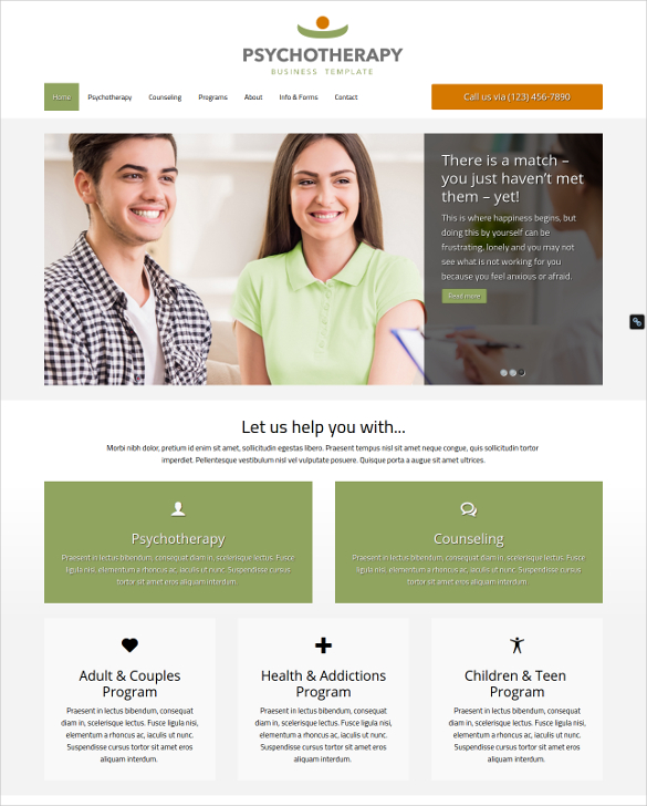 physiotherapist wordpress template