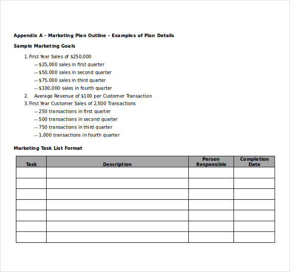 18 Marketing Plan Templates Free Word PDF Excel PPT Examples