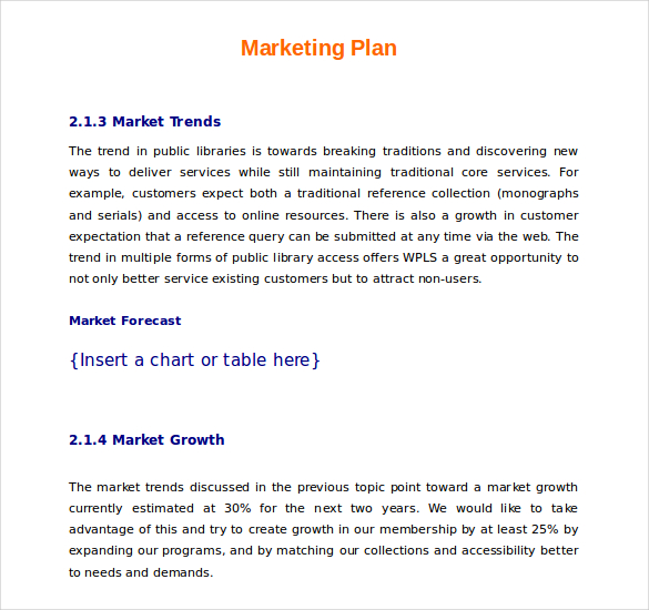 25 Sample Marketing Plan Template Word Sampletemplatess ...