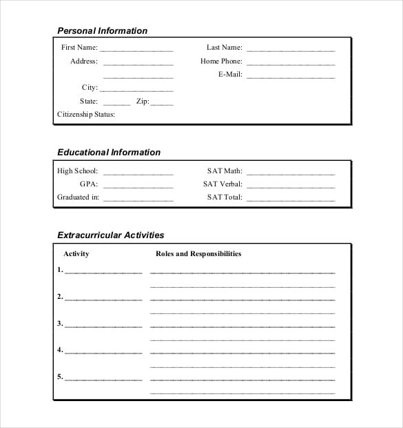 15-scholarship-application-templates-free-sample-example-format