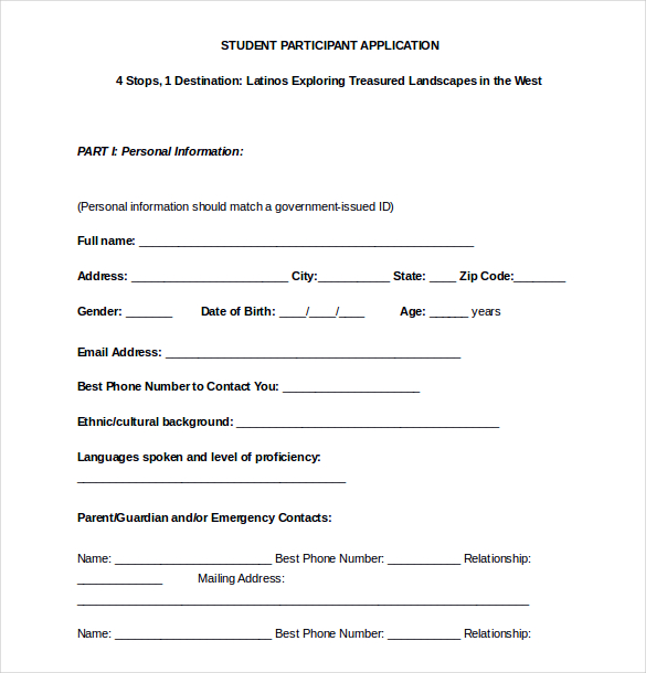 29+ College Application Templates - PDF, DOC
