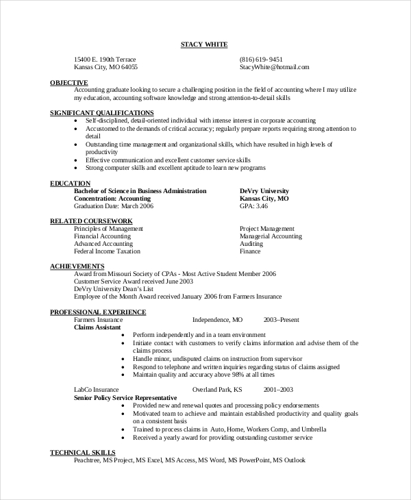 5+ Stocker Resume Templates - PDF, DOC