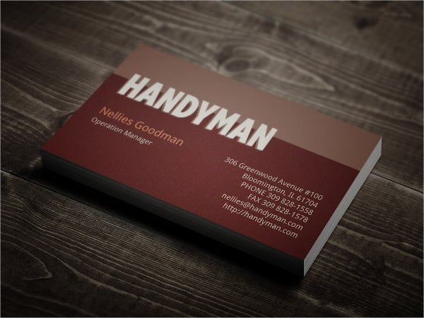 vintage small business card template