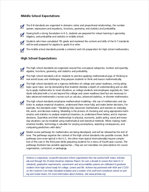common core state standards math sheet pdf format download