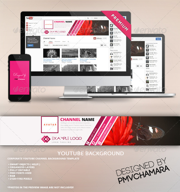 Youtube Model.pdf Youtube Templates 15 Free Pdf Psd Ai Vector Eps 7+ Free YouTube Banner