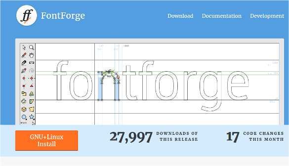 reviews of fontforge