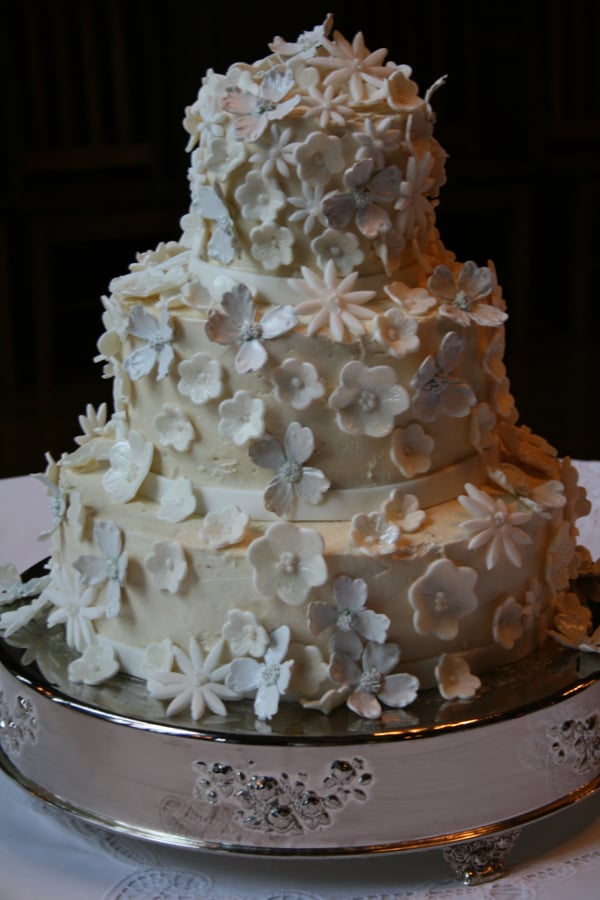 unique wedding cake decorations flowers design