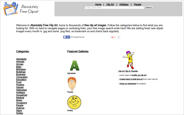 Top 15 Clipart Websites which are Absolutely Free! | Free & Premium