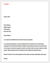 Formal Letter Writing Template Free Doc Download