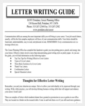 Letter Writing Guide PDF Format Free Download