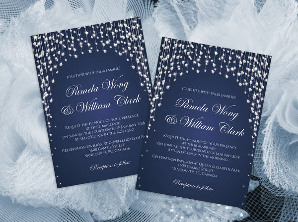 diy printable wedding invitation card template ms word format