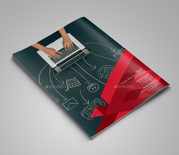 customizable corporate bi fold brochure