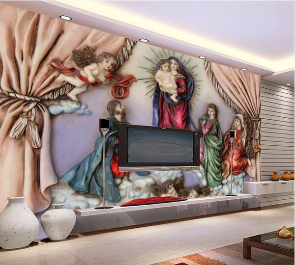 3D Mural Interior Decoration 3D Wall Art