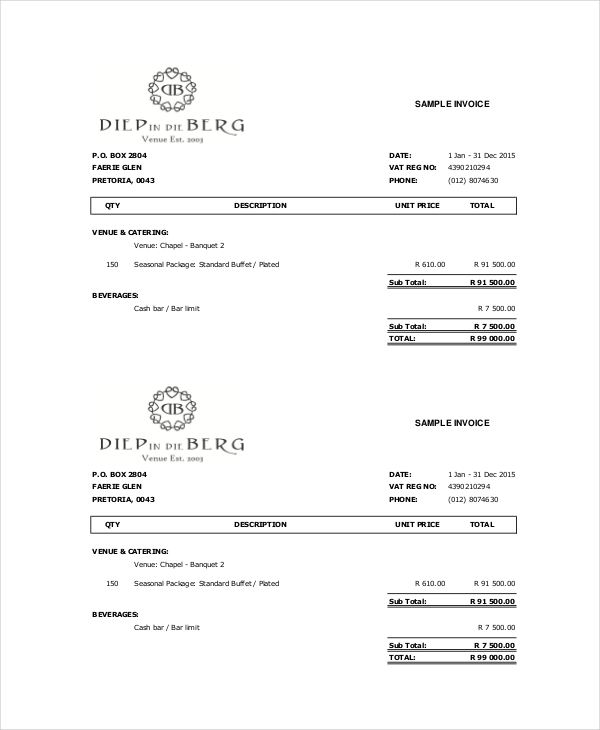 Cake Invoice Template 12 Free Word Pdf Documents Download 1028