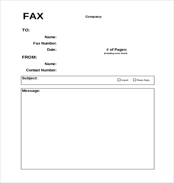 12+ Fax Cover Templates – Free Sample, Example Format Download