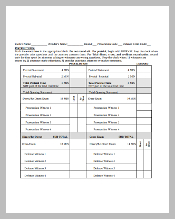 Attorney Timesheet Template Download in PDF Format